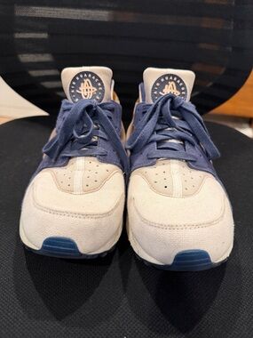 Nike Air Huarache PRM SAIL NAVY BROWN SIZE M9.5